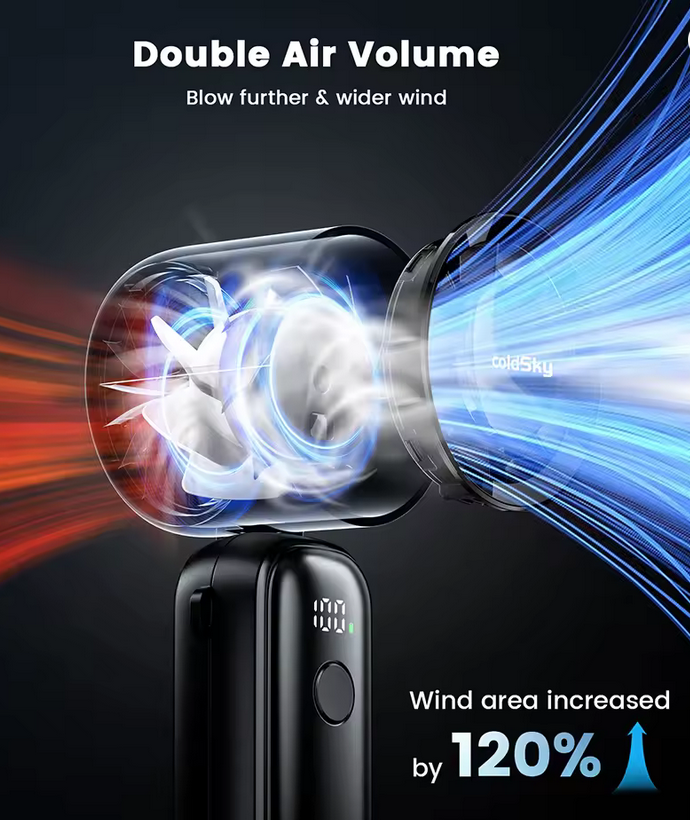 Bladeless Portable Fan